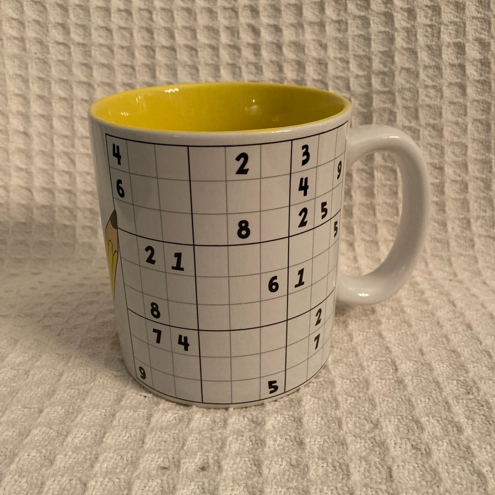 Stir Oversized Sudoku Puzzle Mug